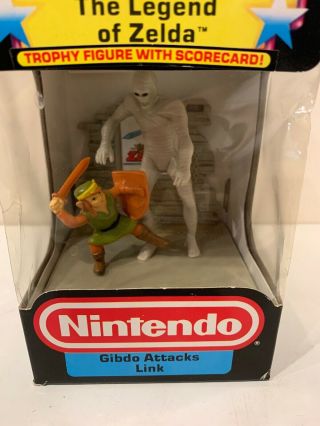 Nintendo Trophy Figure - The Legend of Zelda RARE Gibdo Attacks Link 1988 2