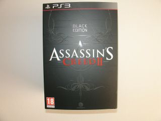 ASSASSIN ' S CREED II PS3 BLACK EDITION NO GAME 2