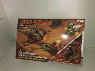Dino Riders Pteranodon Boxed - Series 1 (tyco)