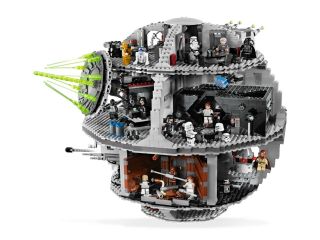 Lego Star Wars Death Star 2008 (10188) Pre - Built Set - All Figures