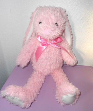Pink Easter Bunny Rabbit Plush Stuffed Animal Long Ear Inter - American Products