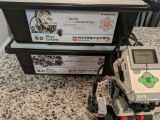 Lego 45544 Mindstorms Ev3 Core Set Plus 45560 Expansion - Complete