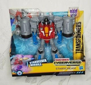 Transformers Cyberverse Starscream Starseeker Missile Action Figure