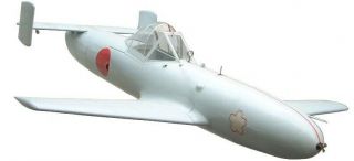 Ohka 11 43 K1 - Kai Vacuum Formed Plastic Model Rocket Airplane Kit Accu - Scale
