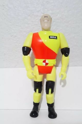Tyco The Incredible Crash Test Dummies Action Figure Bull,  Complete