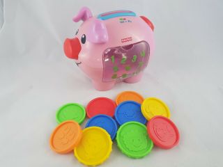 Fisher Price Laugh And Learn Smart Stage Piggy Bank