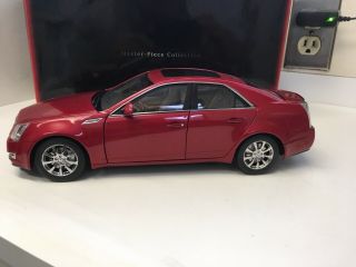 Cadillac Cts 1/18 Scale Diecast Model Car By Kyosho Box
