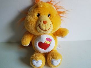 Carebears Braveheart Lion Stuffed Plush Cousin 13 Inches Care Bear Carlton Cards