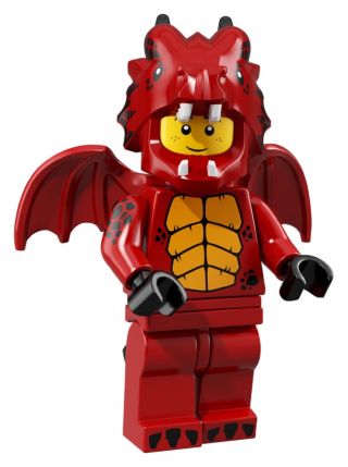 Lego® Minifigures Series 18 - Red Dragon Suit Guy - 71021