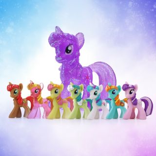 My Little Pony Twilight Style Unicorn Mini Loose Figures Cake Toppers Blind Bag