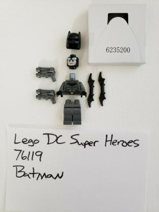 Lego Dc Heroes 76119 Batman Minifigure