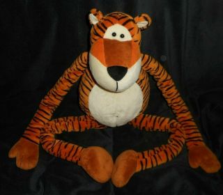 26 " Melissa & Doug Princess Soft Toys Orange Striped Tiger Stuffed Animal Plush