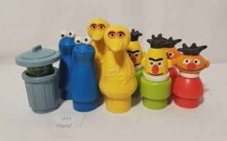 Thriftchi Vintage Fisher - Price Sesame Street Muppets Big Bird,  Ernie,  Bert,