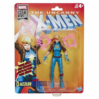 X - Men Retro Marvel Legends Dazzler 6 - Inch Action Figure Nib