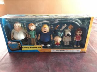 Mezco Family Guy Spencer Gifts Exclusive Family Boxed Set MIB 6 Figures 2