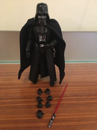 Bandai S.  H.  Figuarts Star Wars Darth Vader A Hope Action Figure Complete