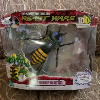 Beast Wars Transformers Deluxe Waspinator Tenth 10th Anniversary Complete Dvd