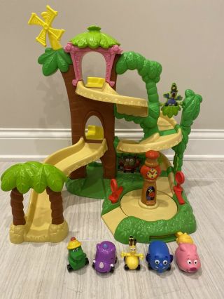 World Of Jungle Junction Big Roadway Playset Ellyvan Lance Zooter / Large