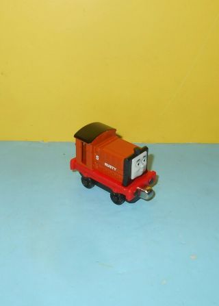2011 Mattel Thomas & Friends Take Along N Play Rusty Diecast Train Engine