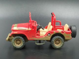 1944 - 1986 Jeep Wrangler Renegade Cj5 Mud 1/64 Scale Diorama Diecast Model Car