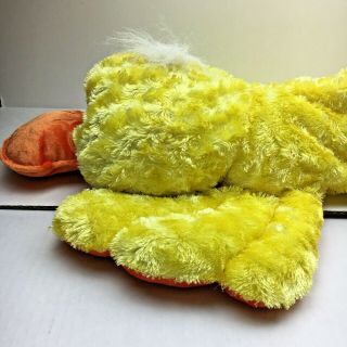 Dan Dee Large Plush Floppy Yellow and Orange Duck Stuffed Animal 32 Inch 2