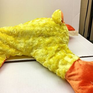 Dan Dee Large Plush Floppy Yellow and Orange Duck Stuffed Animal 32 Inch 3