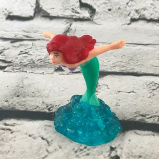 Vintage Disney The Little Mermaid Ariel Bent Ocean Diving 3” Pvc Figure