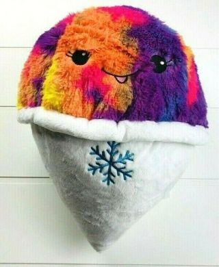 Squishable Snow Cone Snocone Comfort Food 15 Inch Plush Toy Pillow 15 X 15 Inch