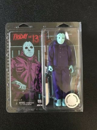 Neca Friday The 13th Retro Jason Figure 8 Bit Toy