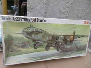 Frog 1/72nd Scale Arado Ar 234 Blitz Jet Bomber Model Kit (f - 417)