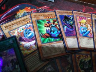 Yu - Gi - Oh Maximillion Pegasus 40 card Toon Deck.  Collectable trading card game. 2
