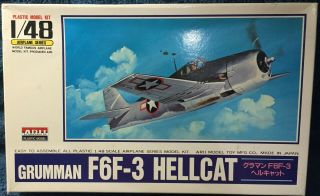 Arii 1/48 Scale,  Grumman F6f - 3 Hellcat,  Model A330 - 800 - 4 Quick