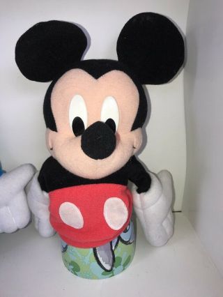 Disney Mickey Mouse Donald Duck Hand Plush Puppet Soft Toy Pretend Play 2