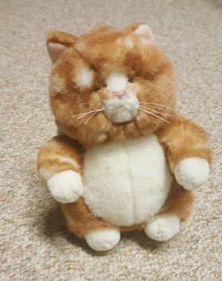 Russ Prudence Orange Cream Tabby Kitty Cat Soft 9 Inch Plush Stuffed Animal