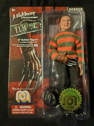 Freddy Krueger - 8 " Mego Action Figure 1744 Nightmare Elm Street - Brown Glove