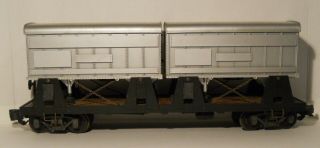 G Scale Flatcar With 2 Trailers