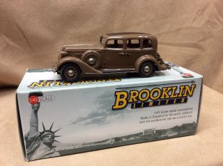 1/43 Brooklin 1933 Graham Blue Streak M - 64 4 - Door Sedan Tan Bml 09 08 - 2016 - 1