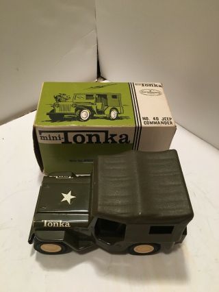 Vintage Tonka Mini Jeep Comando In The Box