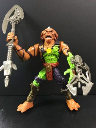 Vintage Hasbro Small Soldiers Battle Damage Archer 6 " Figure W Weapons