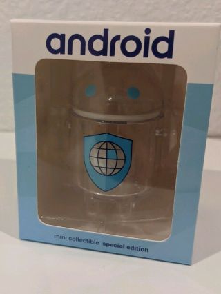 Android Mini Collectible " Transparency Comes From Within " Google Special Edition