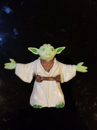 Vintage 1993 Just Toys Bend Ems Star Wars Yoda Figure Bendable