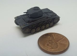 Takara 1/144 Wtm World Tank Museum 3.  German Panzer Ii Tank In Grey Camo (41)