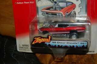 1/64 2004 Johnny Lightning Zingers Street Freaks 68 Chevy Chevelle Ss