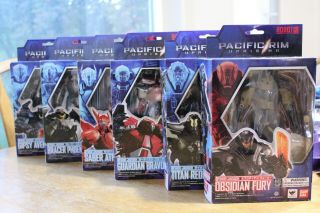 Bandai Tamashii Nations Pacific Rim Uprising: Complete Set Of 6 Jaegers