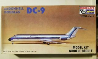 Hasegawa/minicraft 1/200 Mcdonnell Douglas Dc - 9 Eastern Airlines