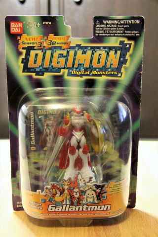 Digimon Tamers Gallantmon Season 3 Bandai Action Figure