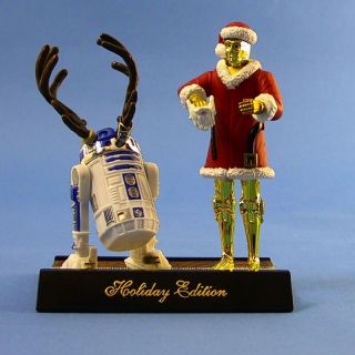Star Wars Saga Ultra Rare Usa Walmart Exclusive Loose Holiday C - 3po & R2 - D2.  C10,