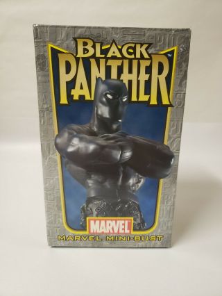 Marvel X Men Black Panther Mini Bust Bowen Figure Mib 0786/2500 Limited