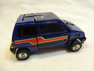 Vtg Honda City? Takara Transformers G1 Diaclone 1982 Blue Skids Car Robot 2