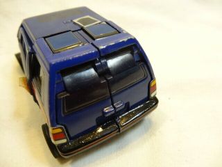 Vtg Honda City? Takara Transformers G1 Diaclone 1982 Blue Skids Car Robot 3